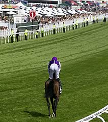 Camelot goes to the start before winning the 2012 Derby
