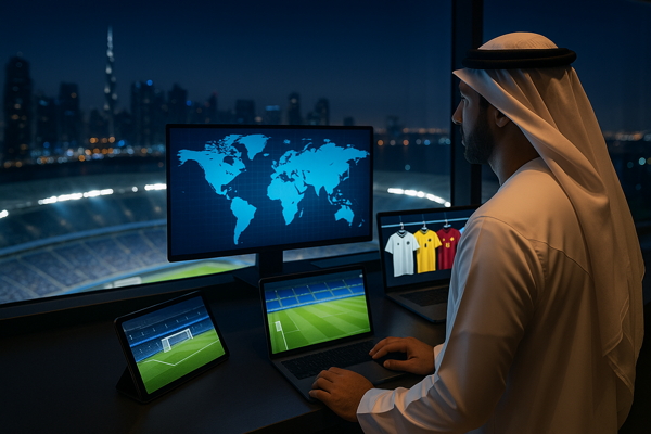 عولمة علامات كرة القدم التجارية وتوسع السوق