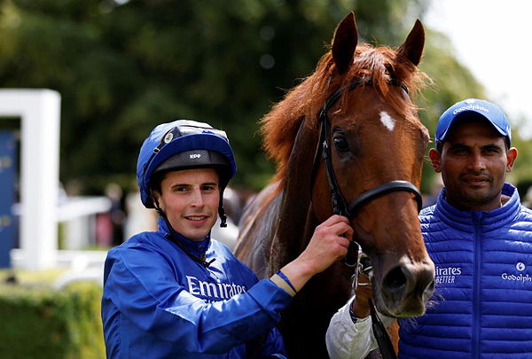 William Buick after winning on Secret State