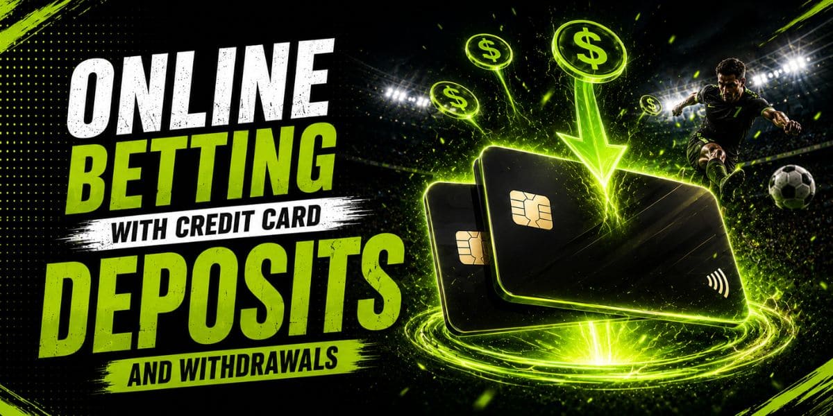online betting with credit card deposits and withdrawals