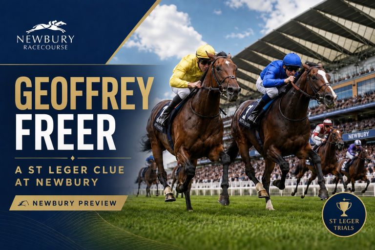Geoffrey Freer Stakes racing at Newbury